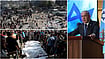 | Photo: AP  : Gaza Death Toll Nears 75000